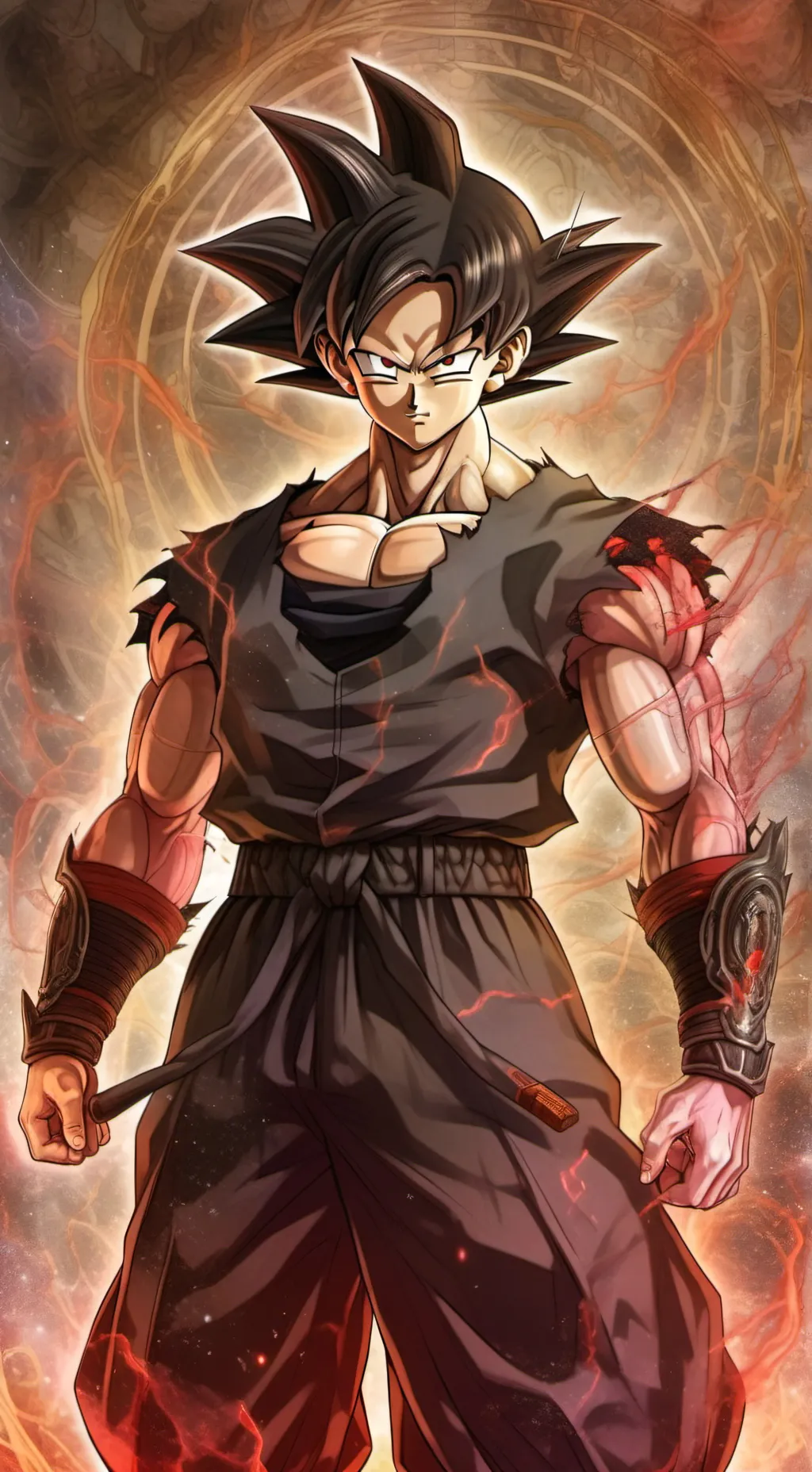ai character: Goku.Exe background