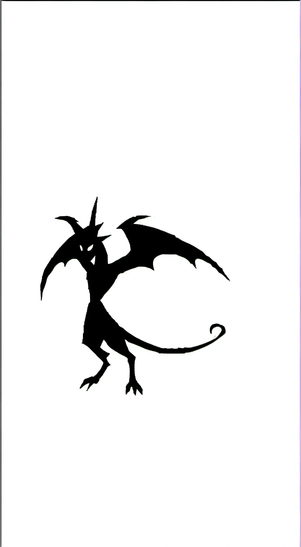 ai character: black smoke background