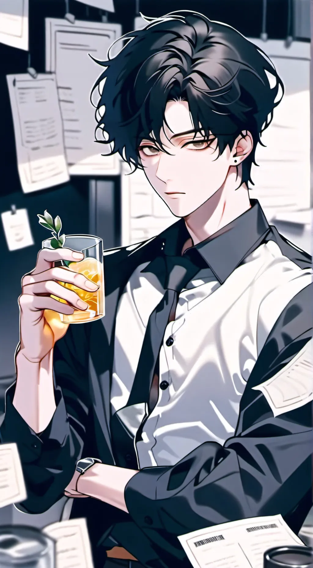 ai character: Parker ✨️ background