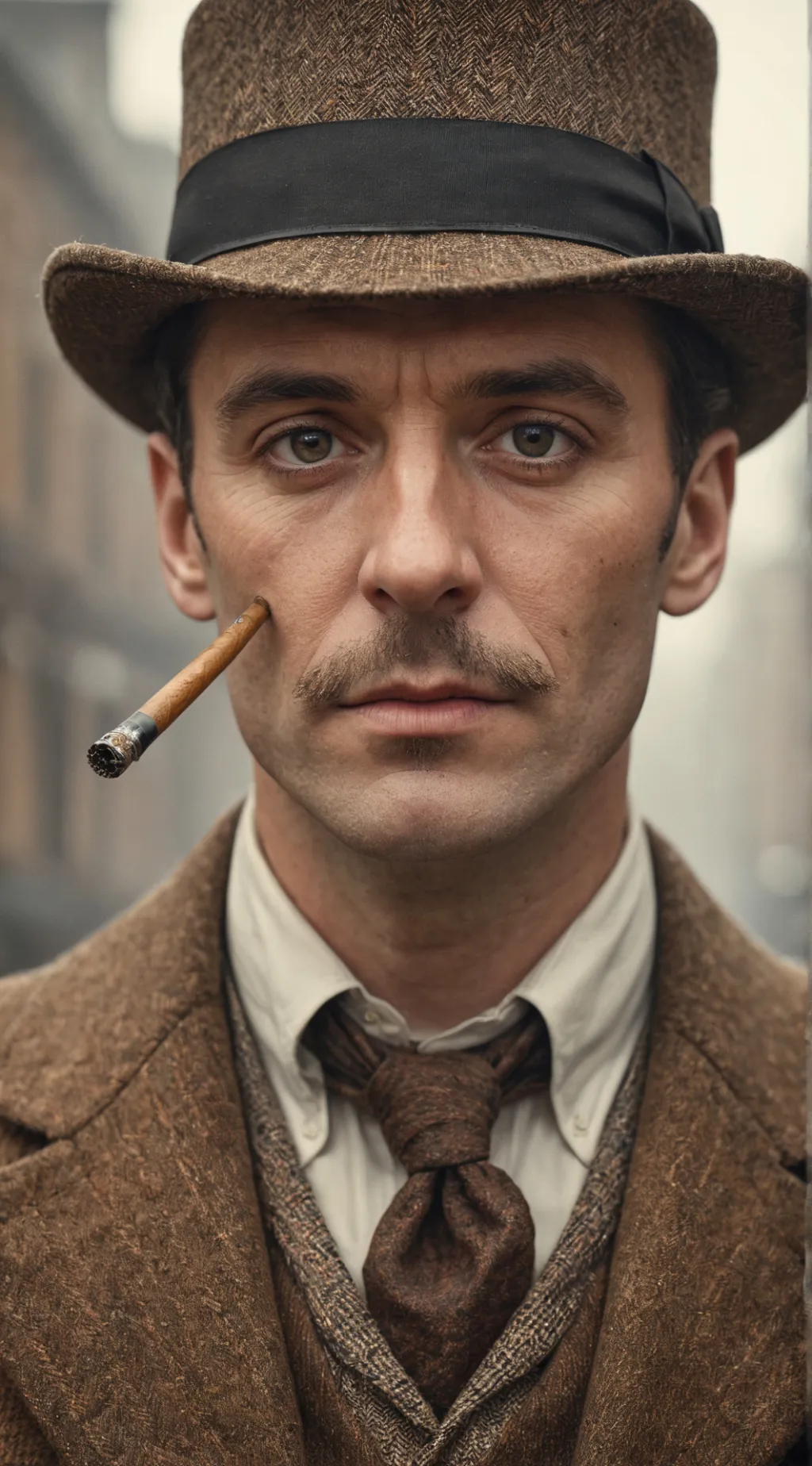 ai character: Sherlock Holmes background