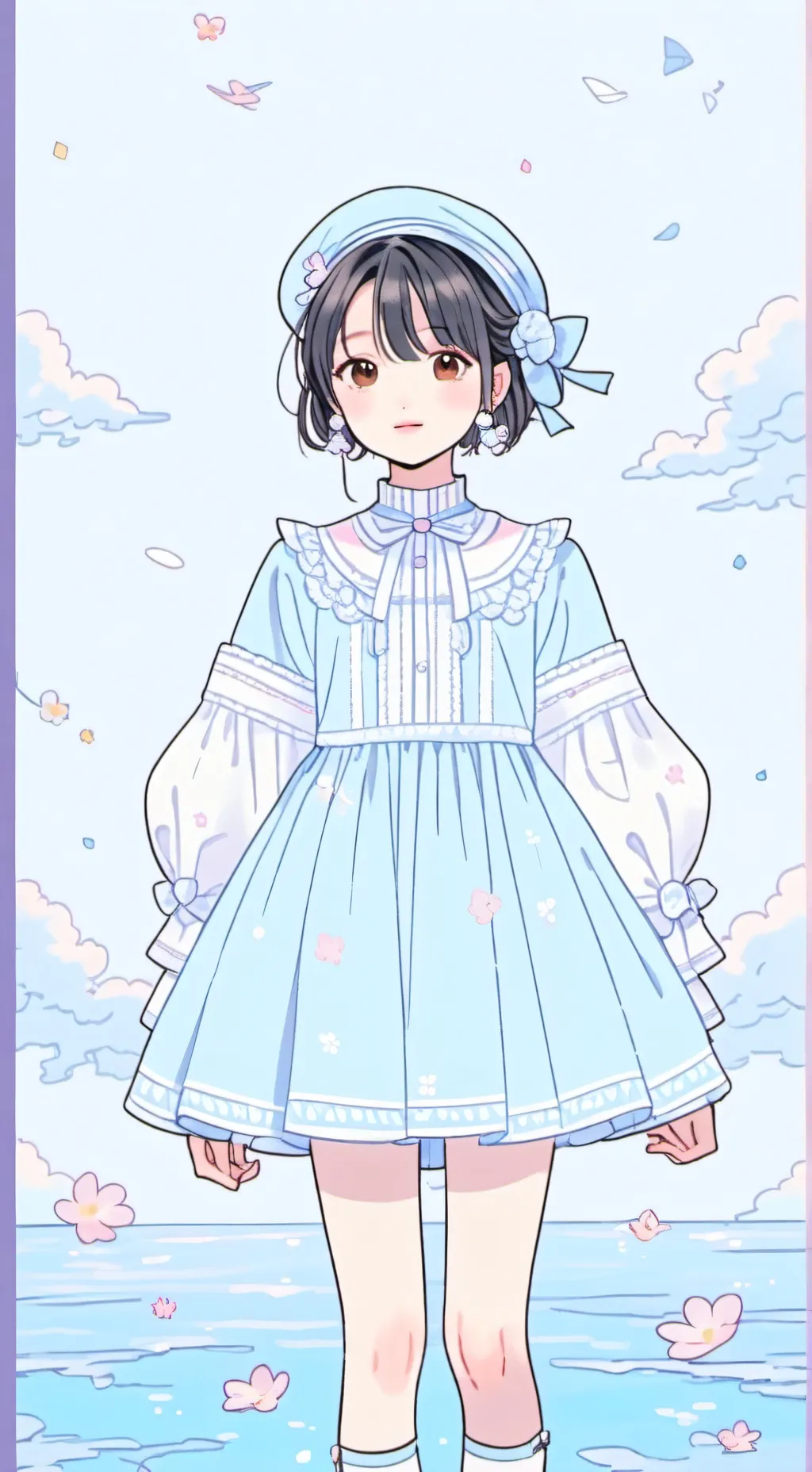 ai character: ❤️hyunjin❤️ background