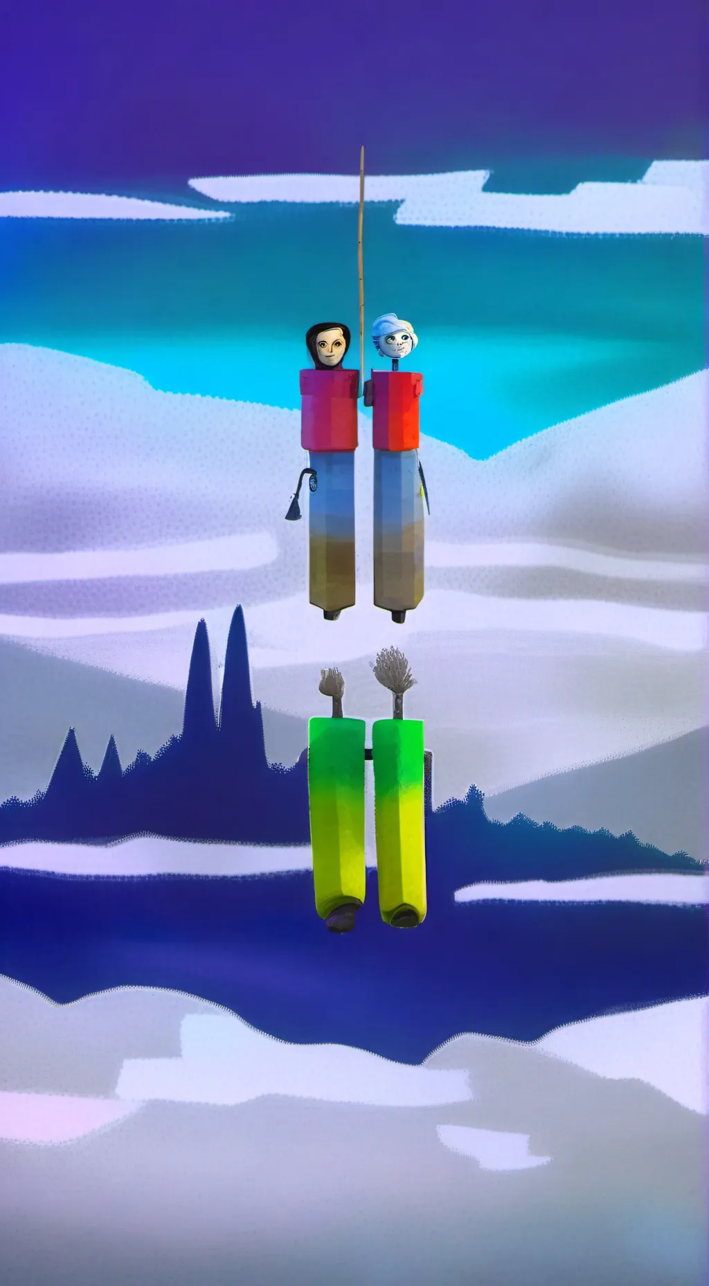 ai character: Mr. Squidward background