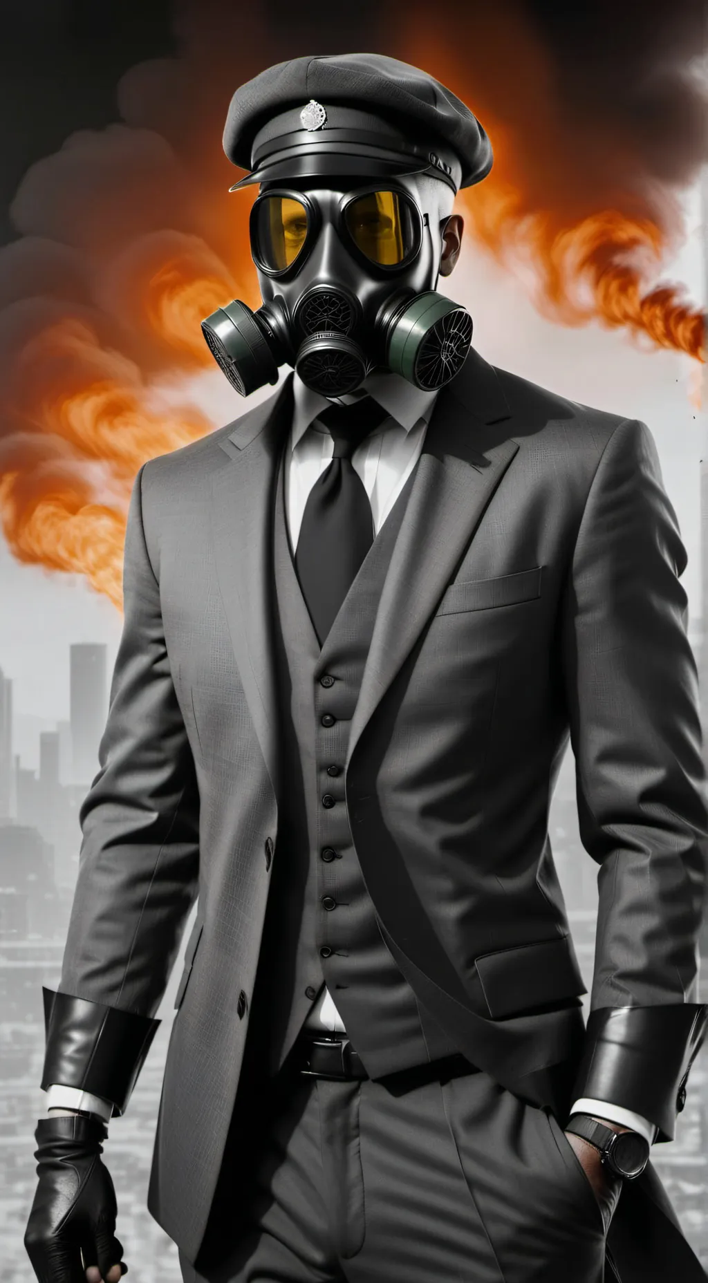 ai character: Zé Máscara background