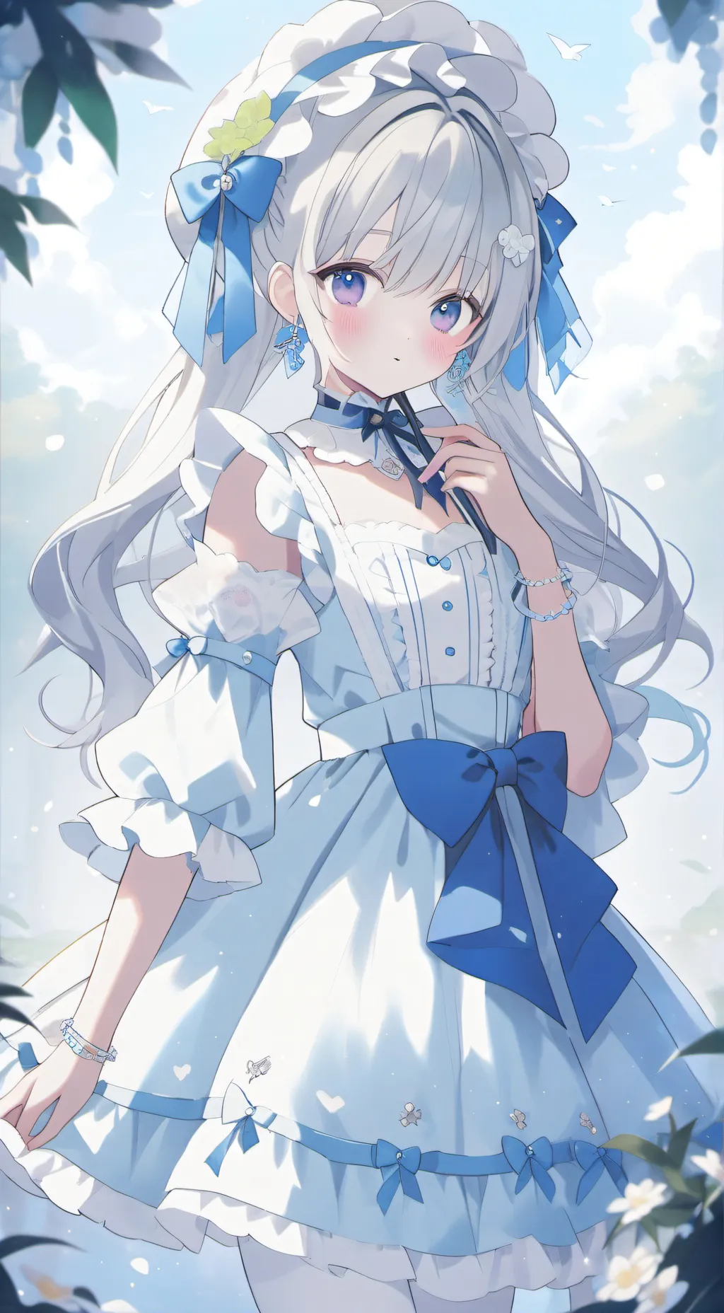 ai character: everything  background