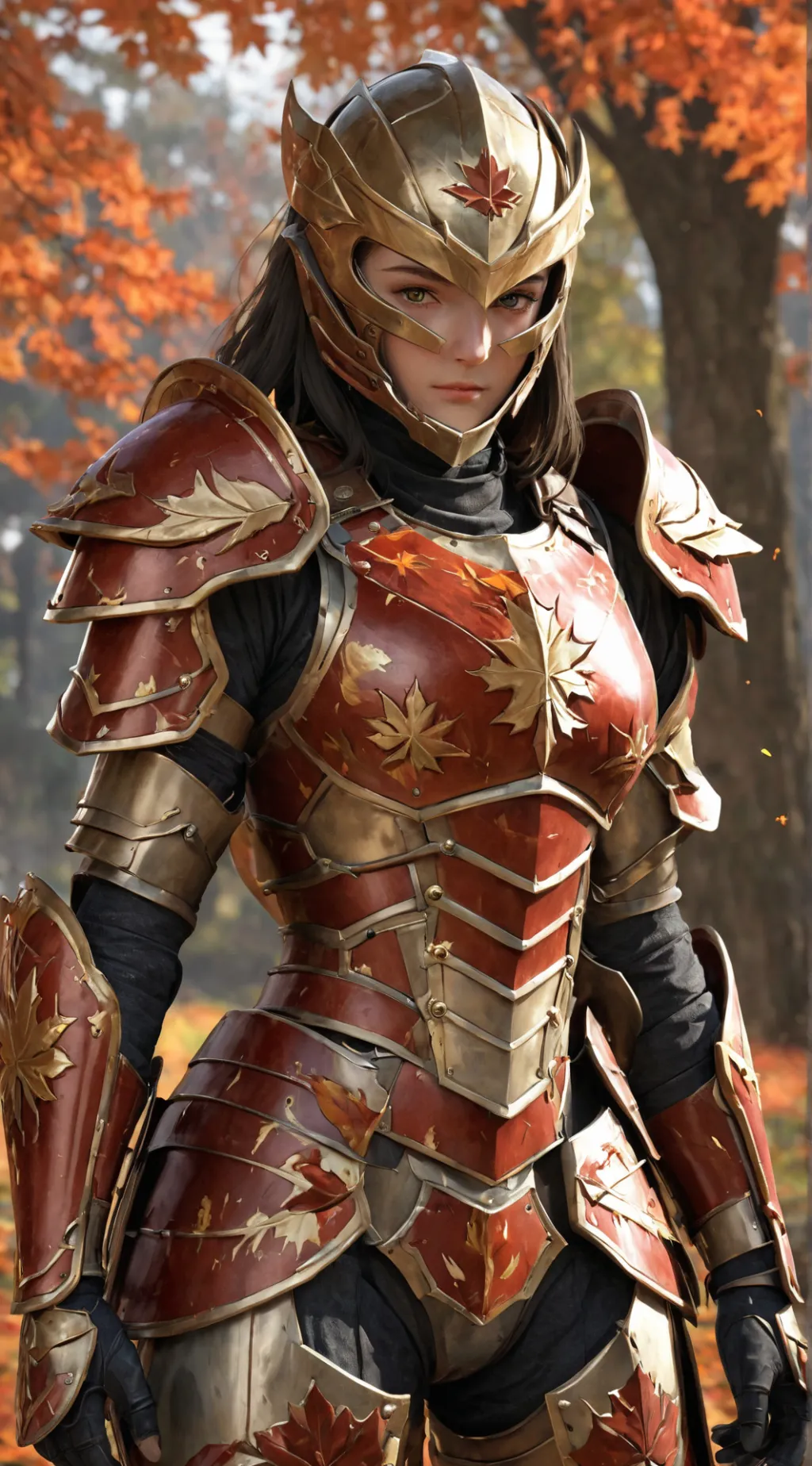 ai character: Maple (Kaede Honjo background