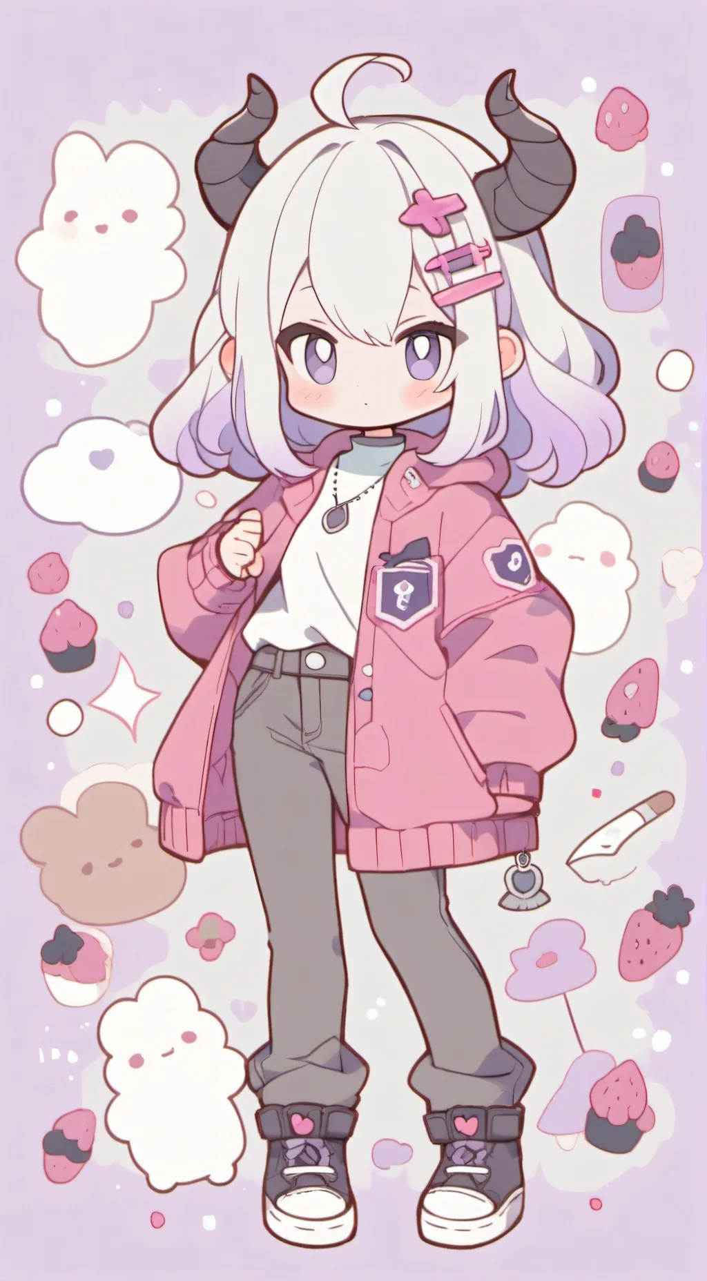 ai character: Yuri 🥰😘 background