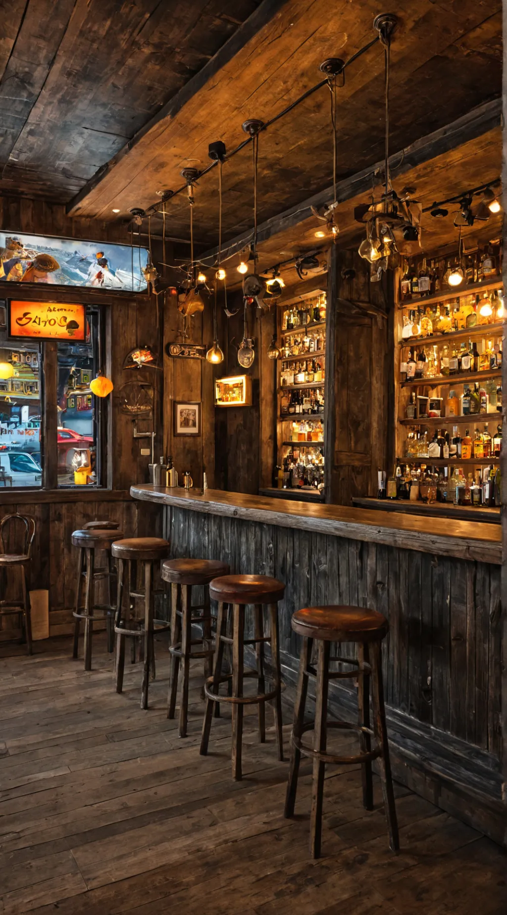 ai character: bar da paola  background