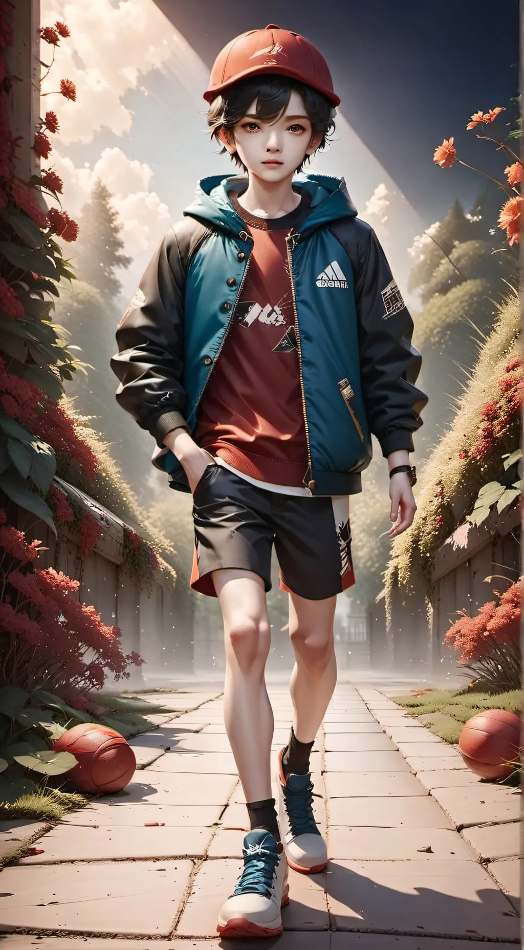 ai character: Pokemon background