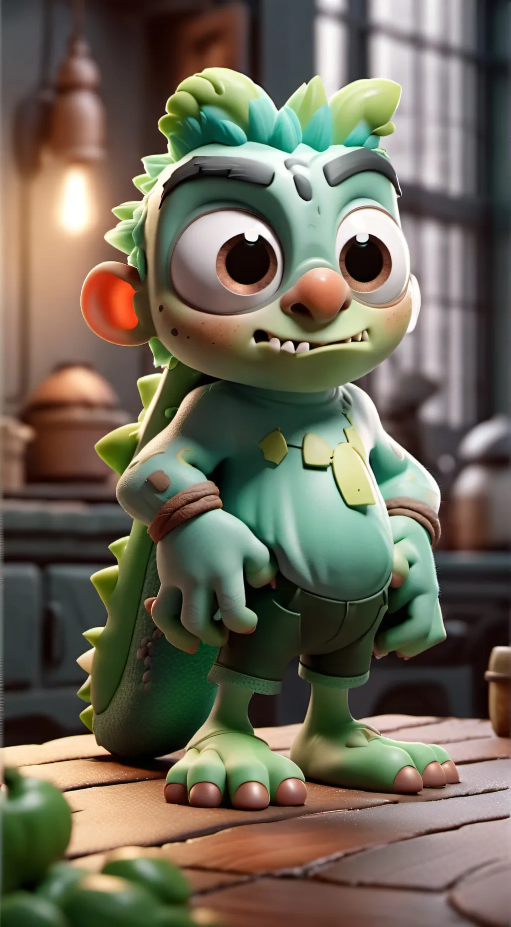 ai character: KGOW background