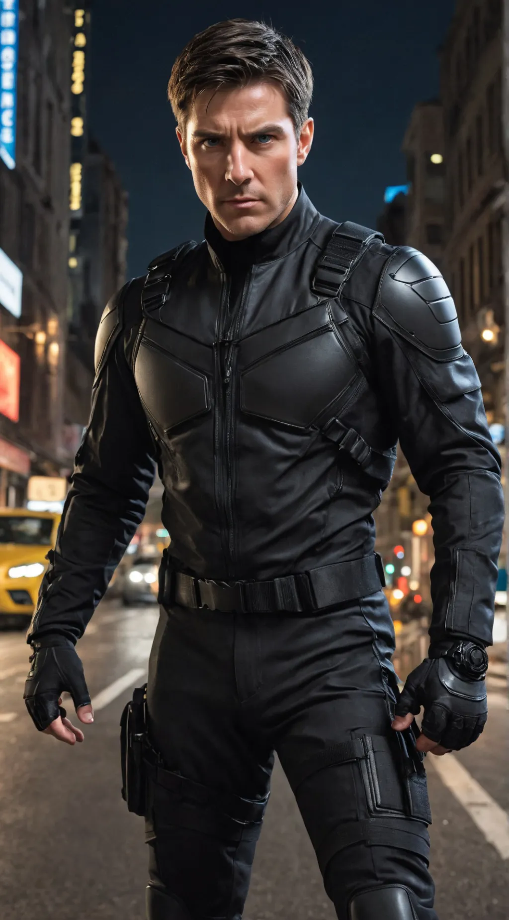 ai character: Ethan Hunt background
