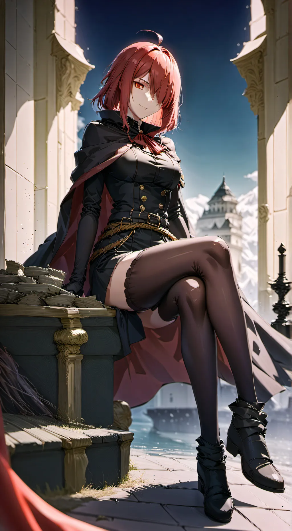 ai character: Scarlet  background