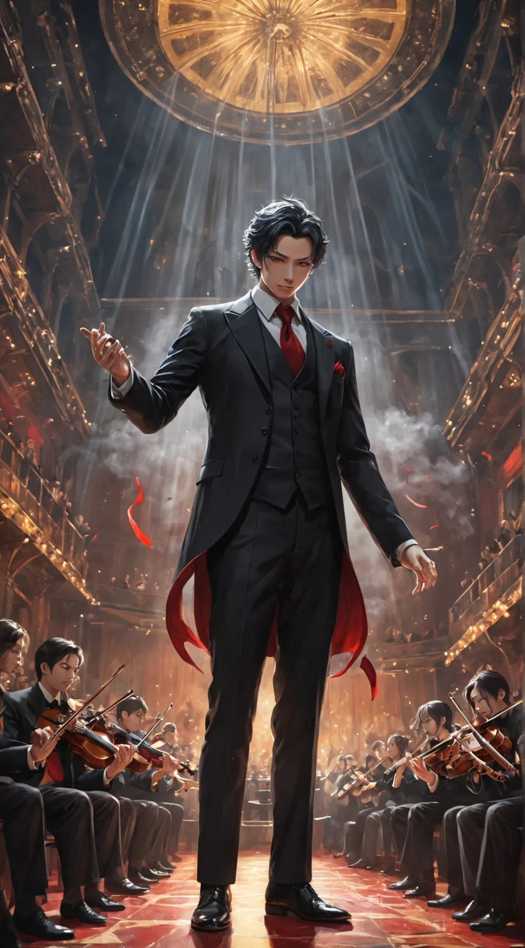 ai character: Lucien background