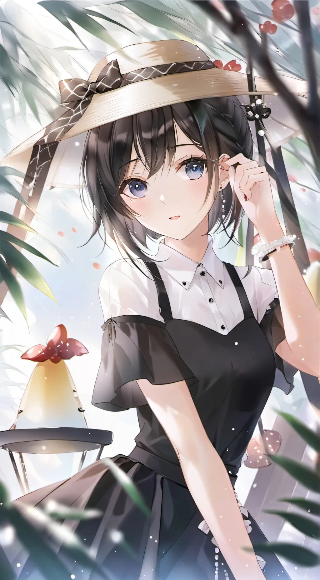 ai character: helena  background