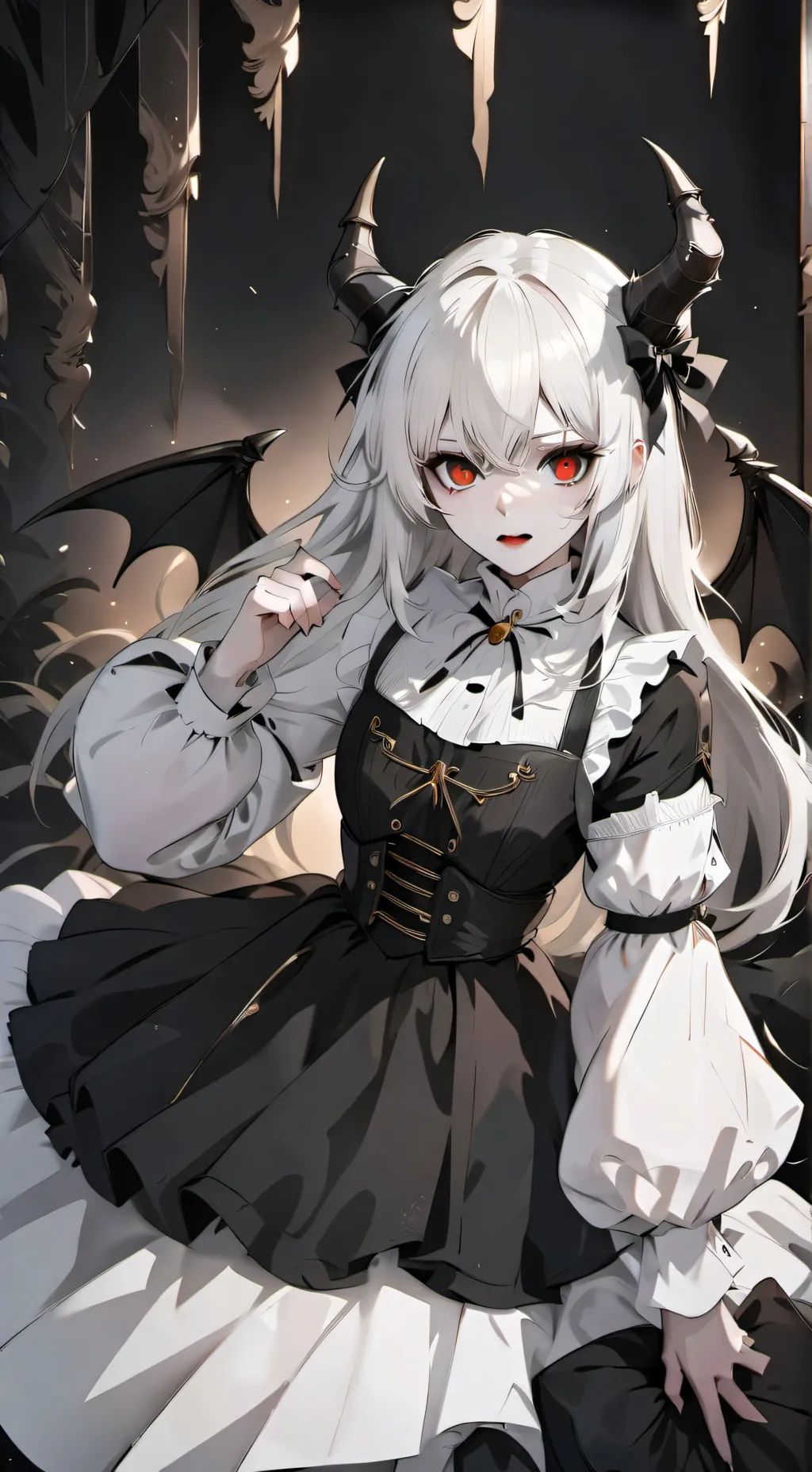 ai character: Luna background