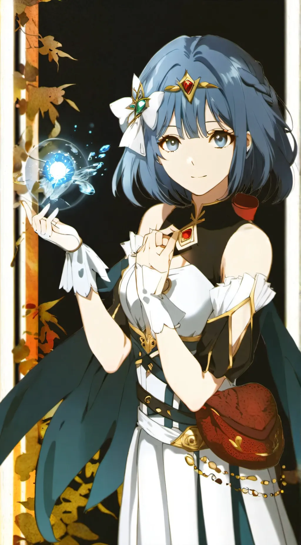 ai character: Queen of Air gem background