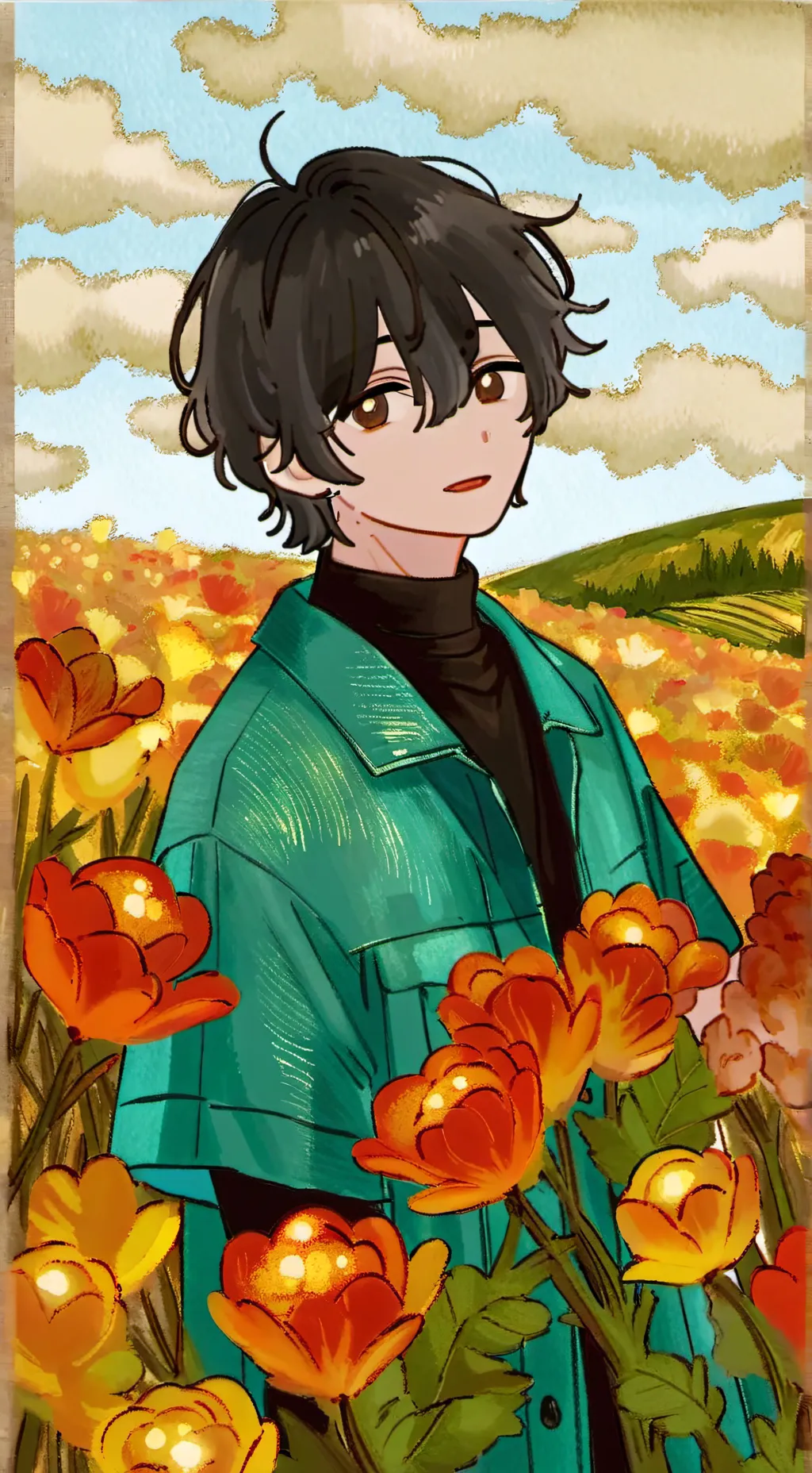 ai character: alex background