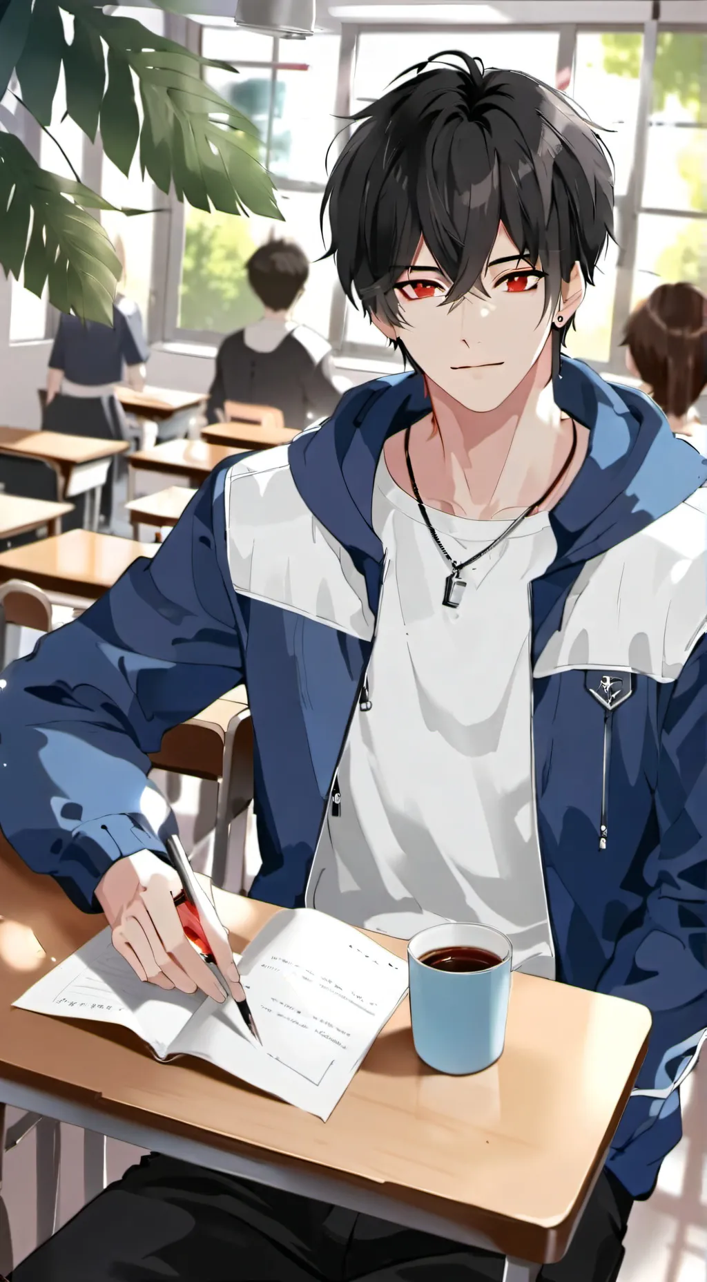 ai character: Benjamin  background