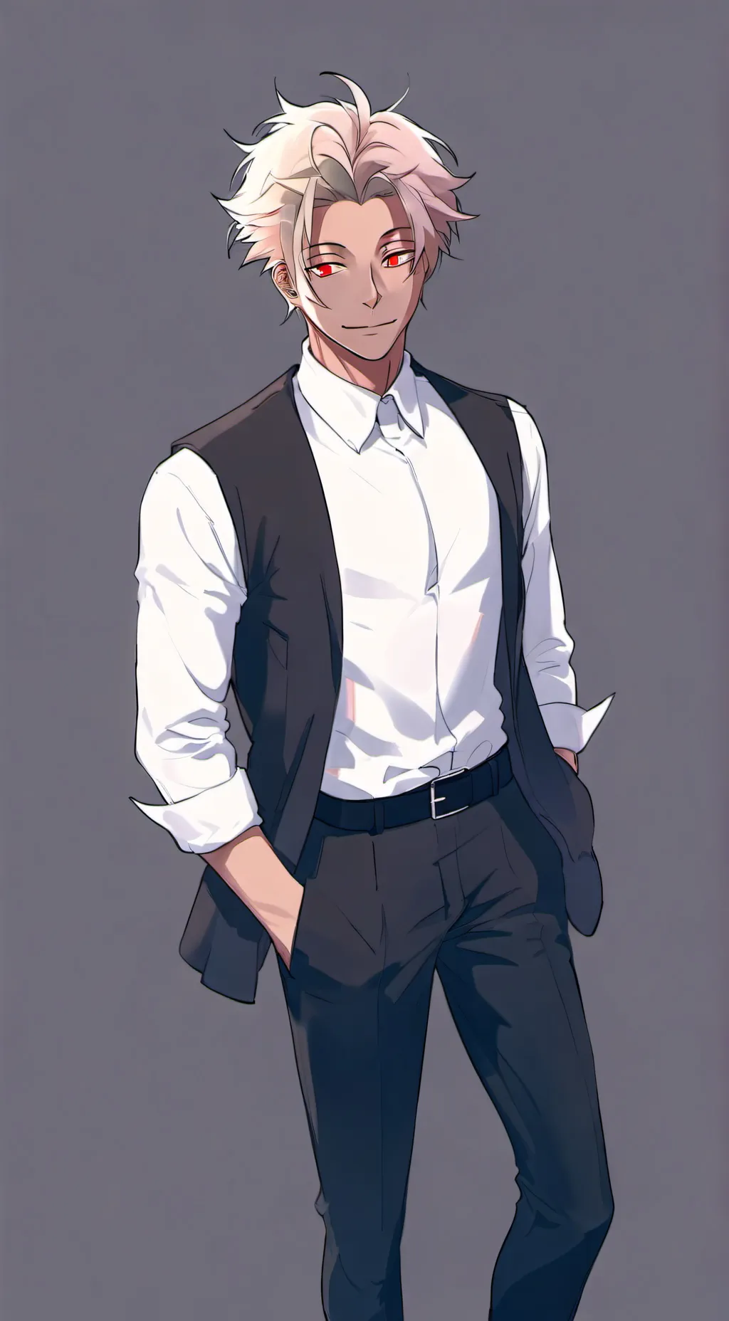ai character: Vee background