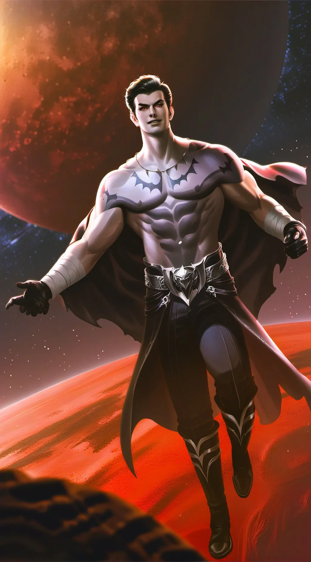 ai character: Vampire background