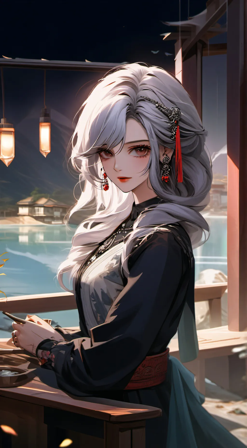 ai character: cinnamon  background
