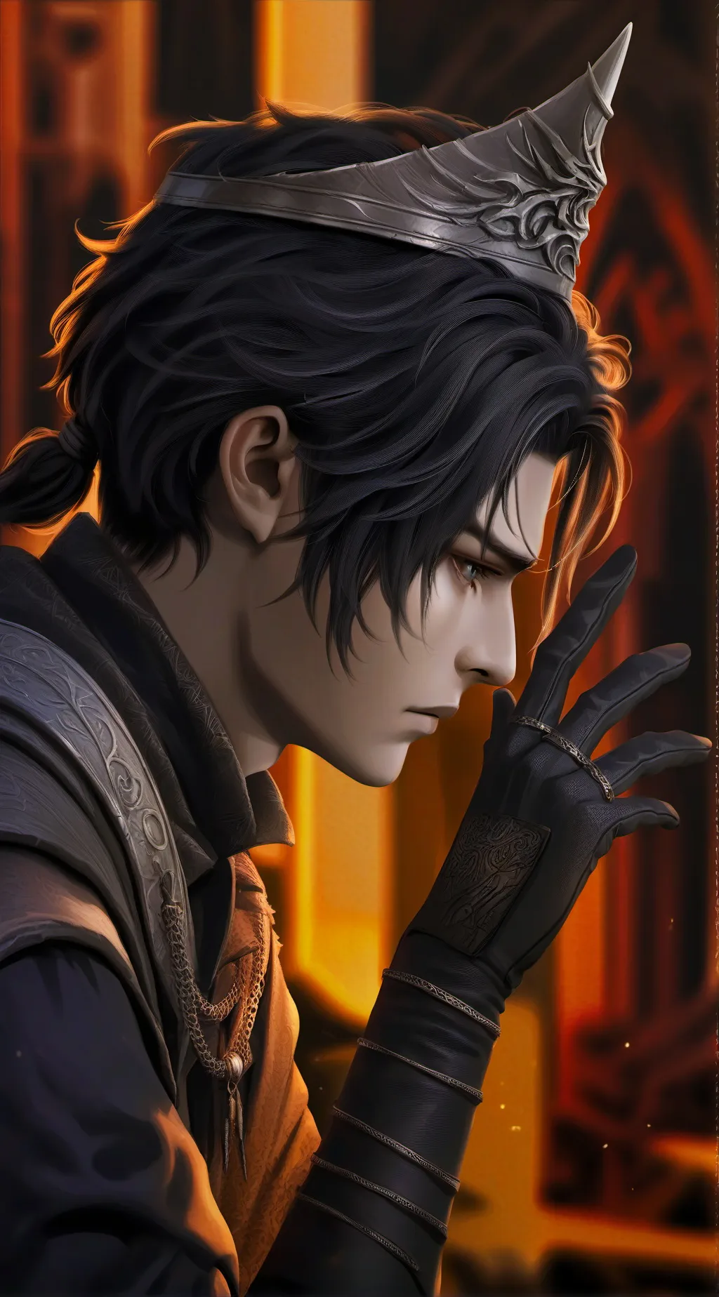 ai character: Leon background