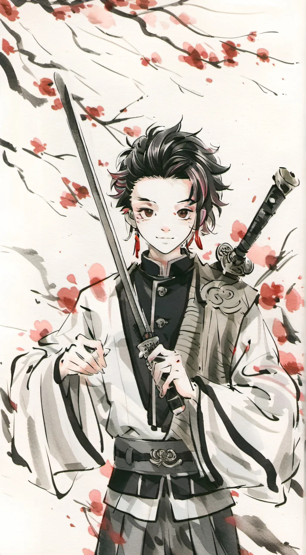 ai character: Roadtrip kny background