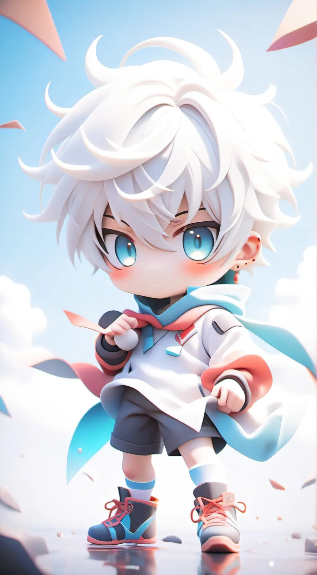 ai character: Shoto  background