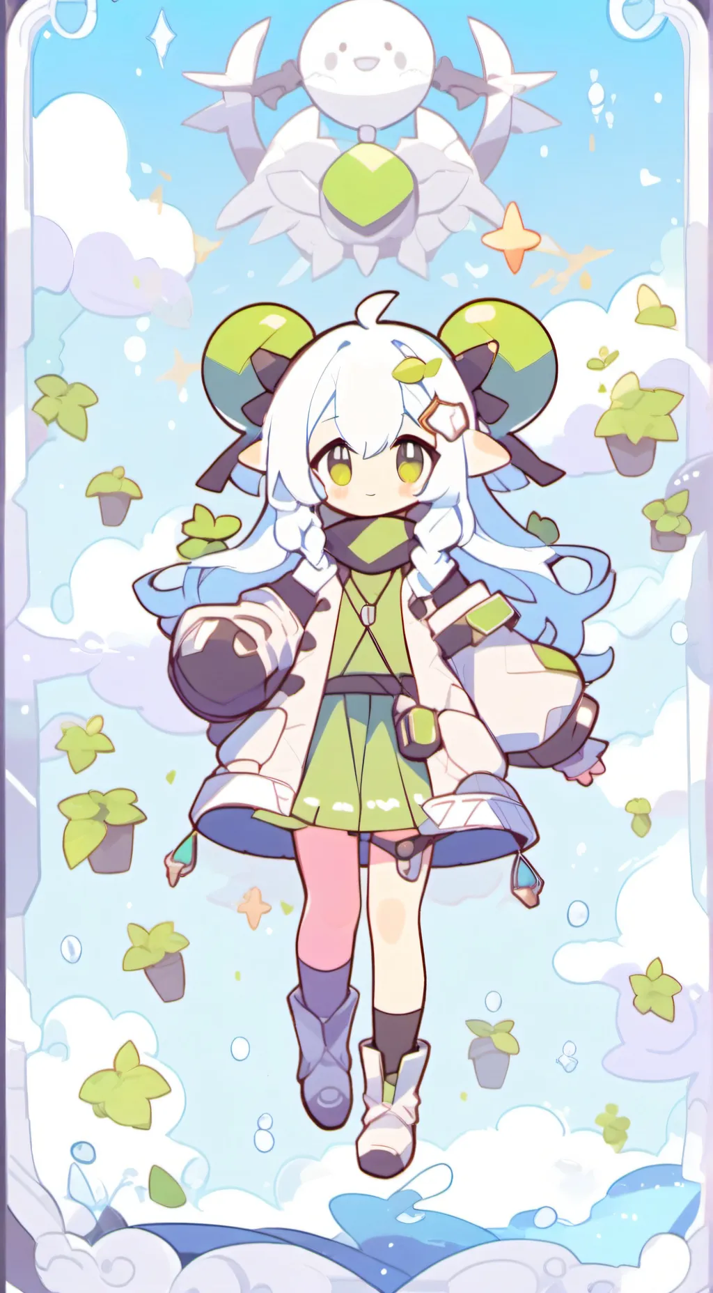 ai character: Ana(tu hija buena) background