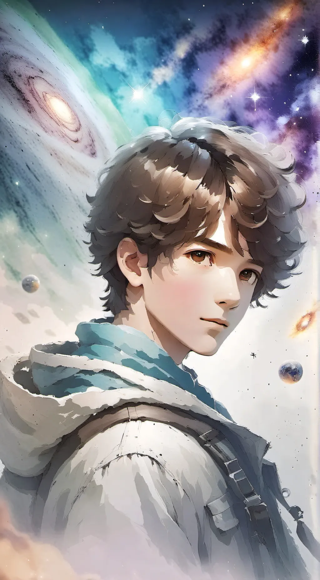 ai character: JJ outer Banks  background