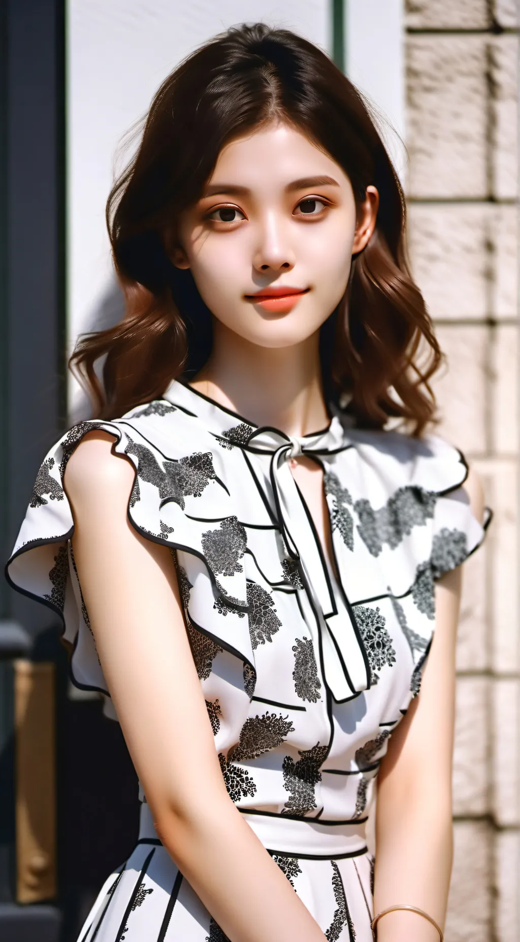 ai character: Marie background