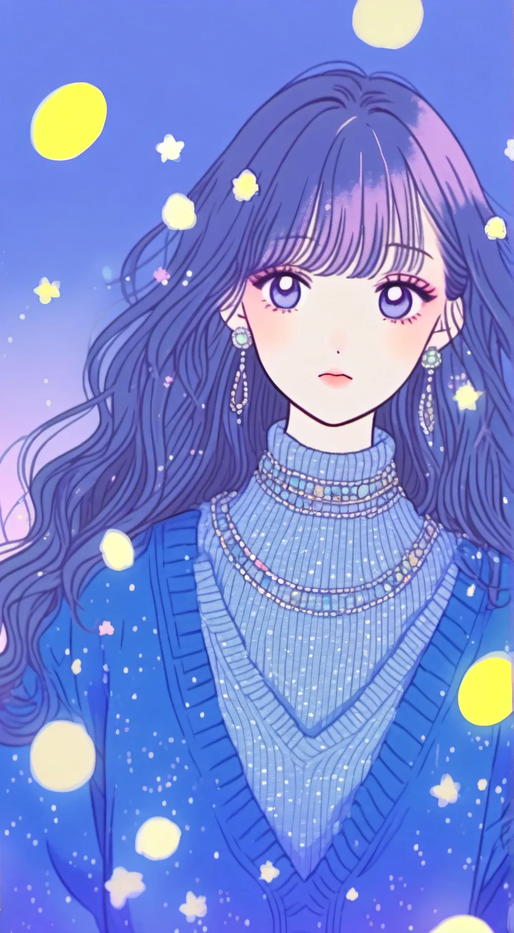 ai character: kpop demon hunters background
