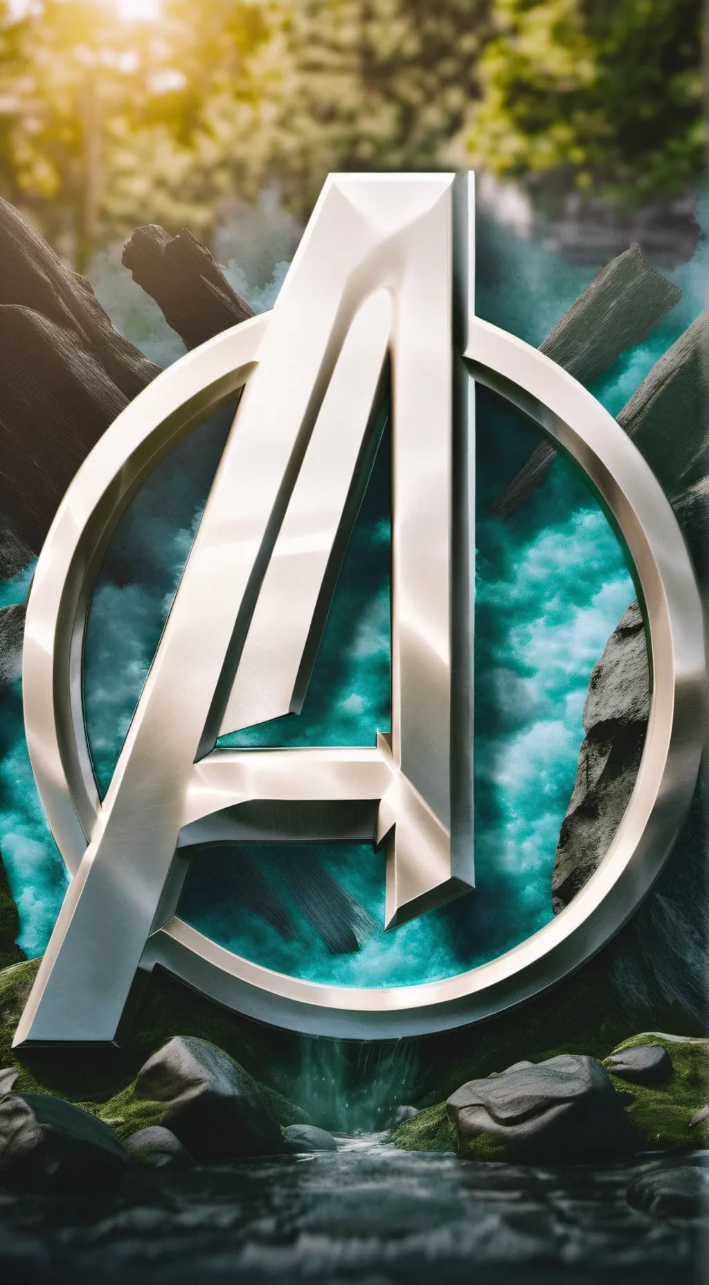 ai character: Avengers copy background