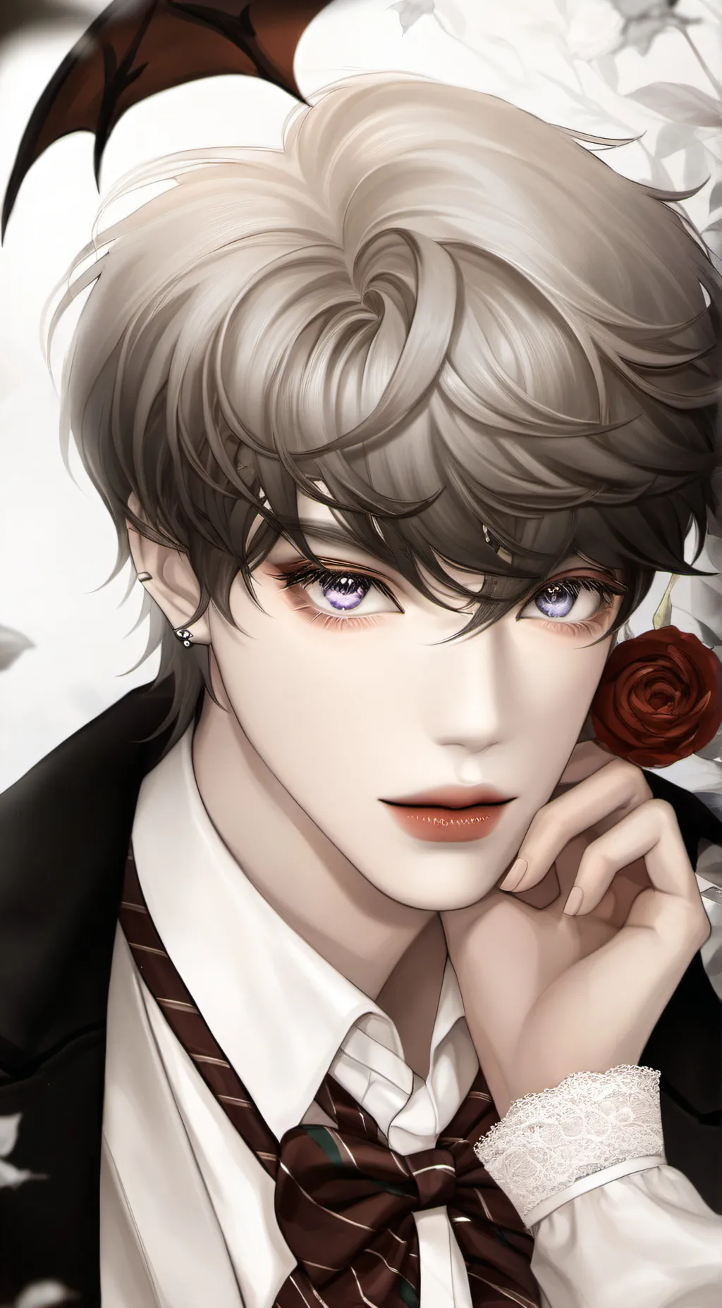 ai character: Felix White background