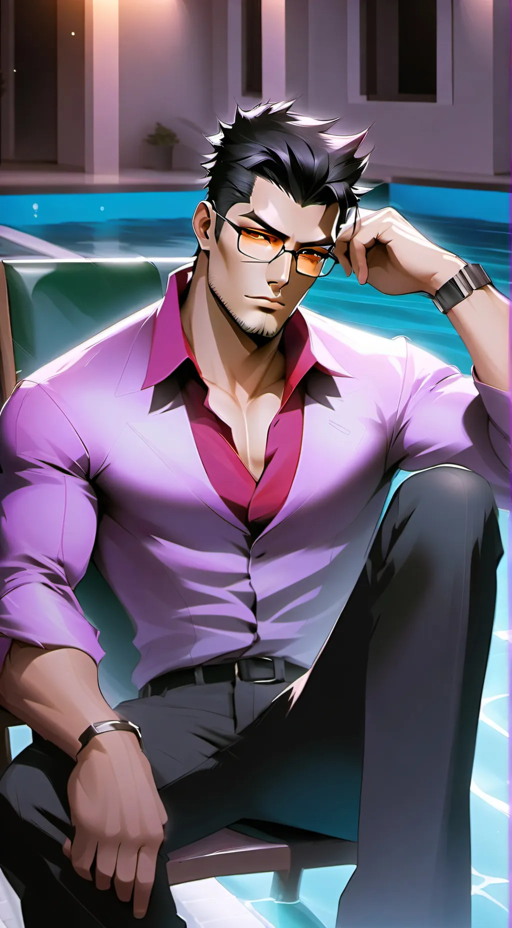 ai character: Xander background