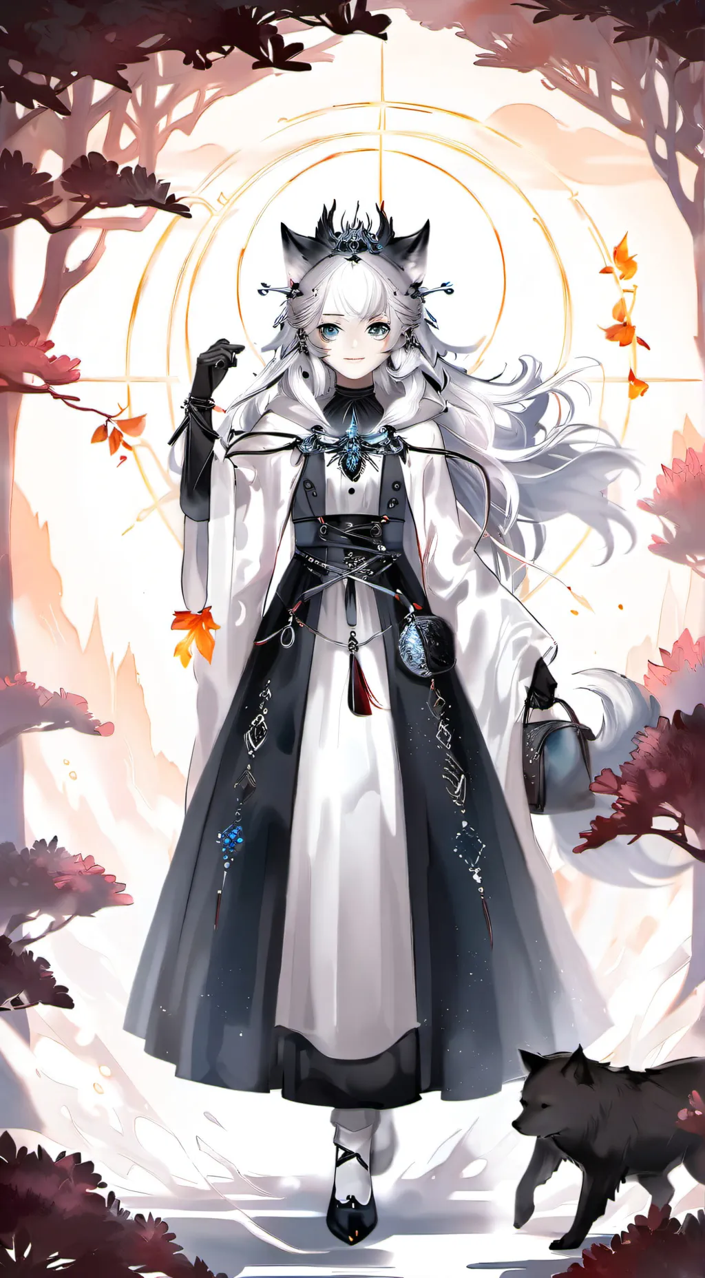 ai character: Lyra background