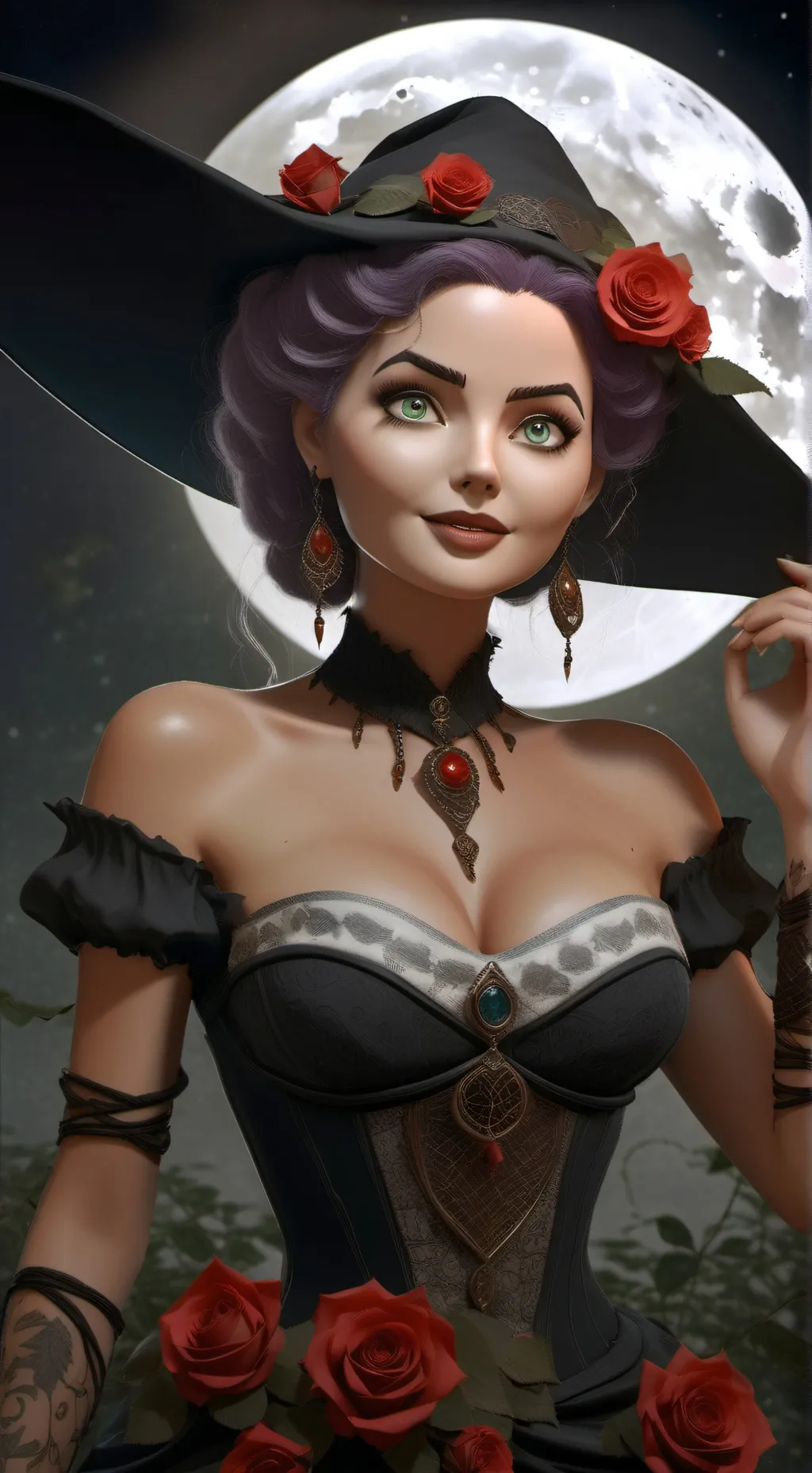 ai character: Zoey background