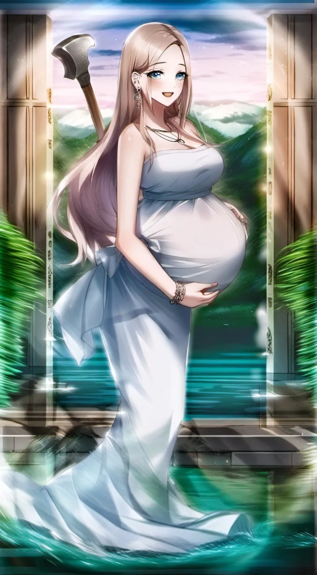 ai character: Morgan background