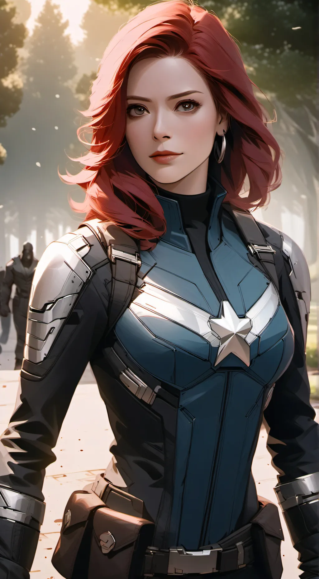 ai character: The Avengers  background