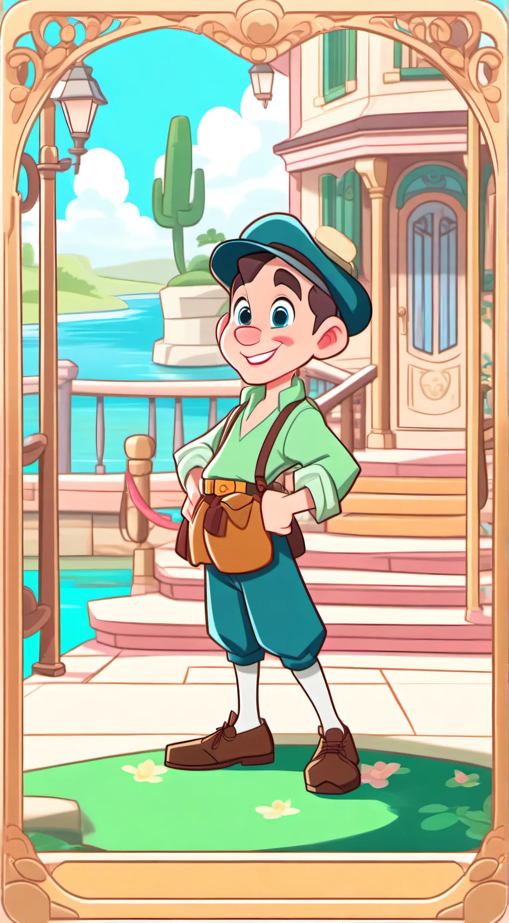 ai character: Roberto background