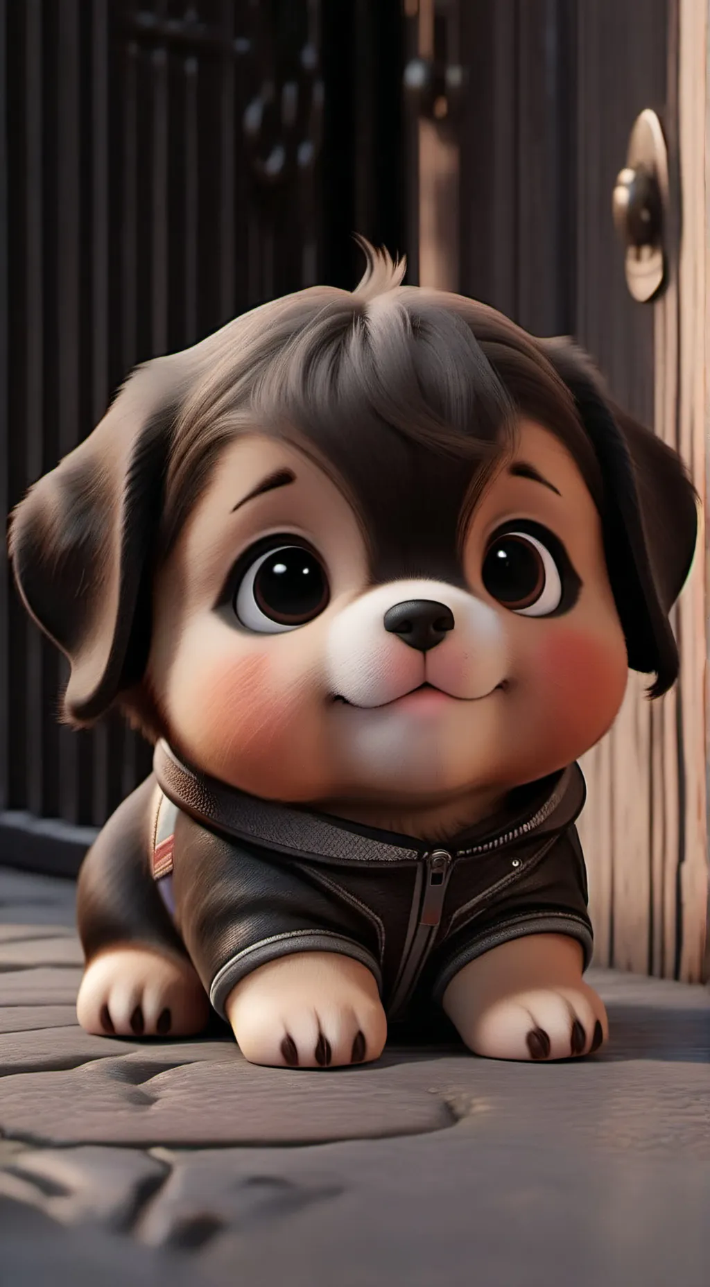 ai character: Fuzz background