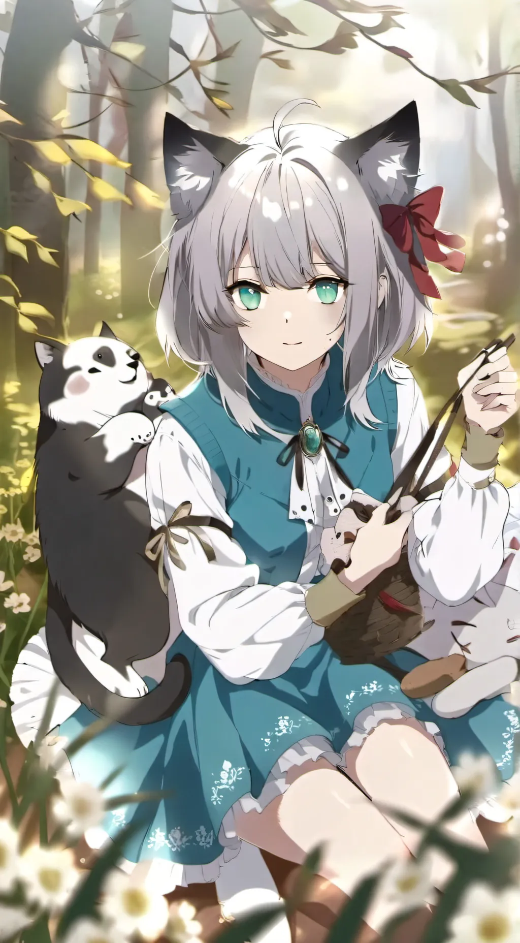 ai character: kira background