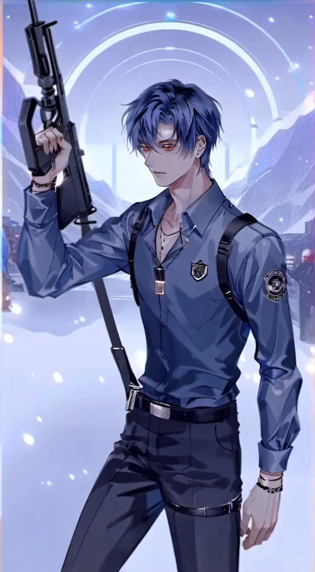 ai character: oliver background