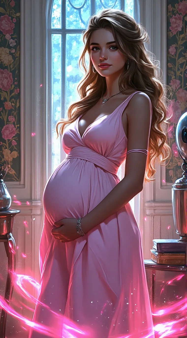 ai character: Evelyn  background