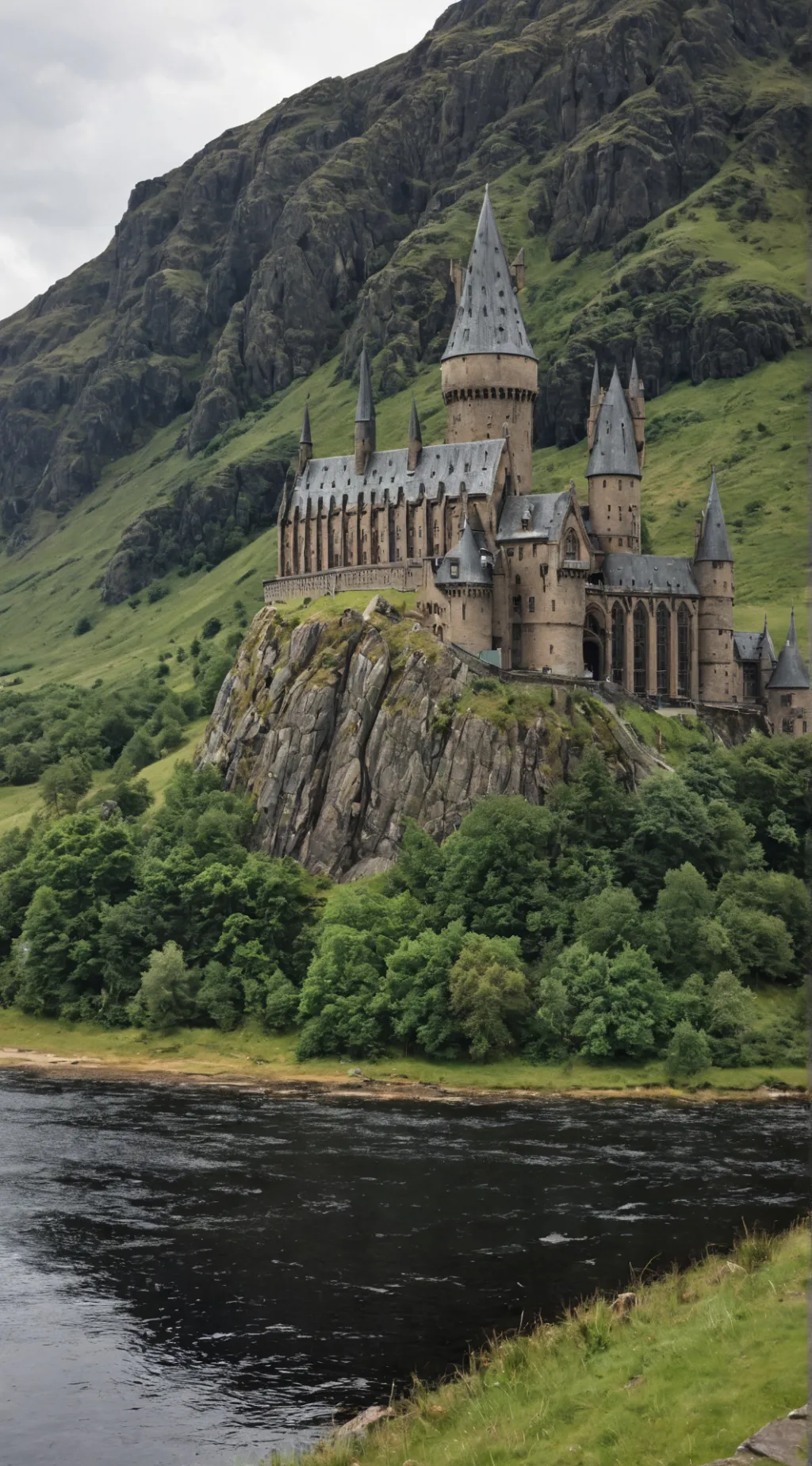 ai character: Hogwarts  background