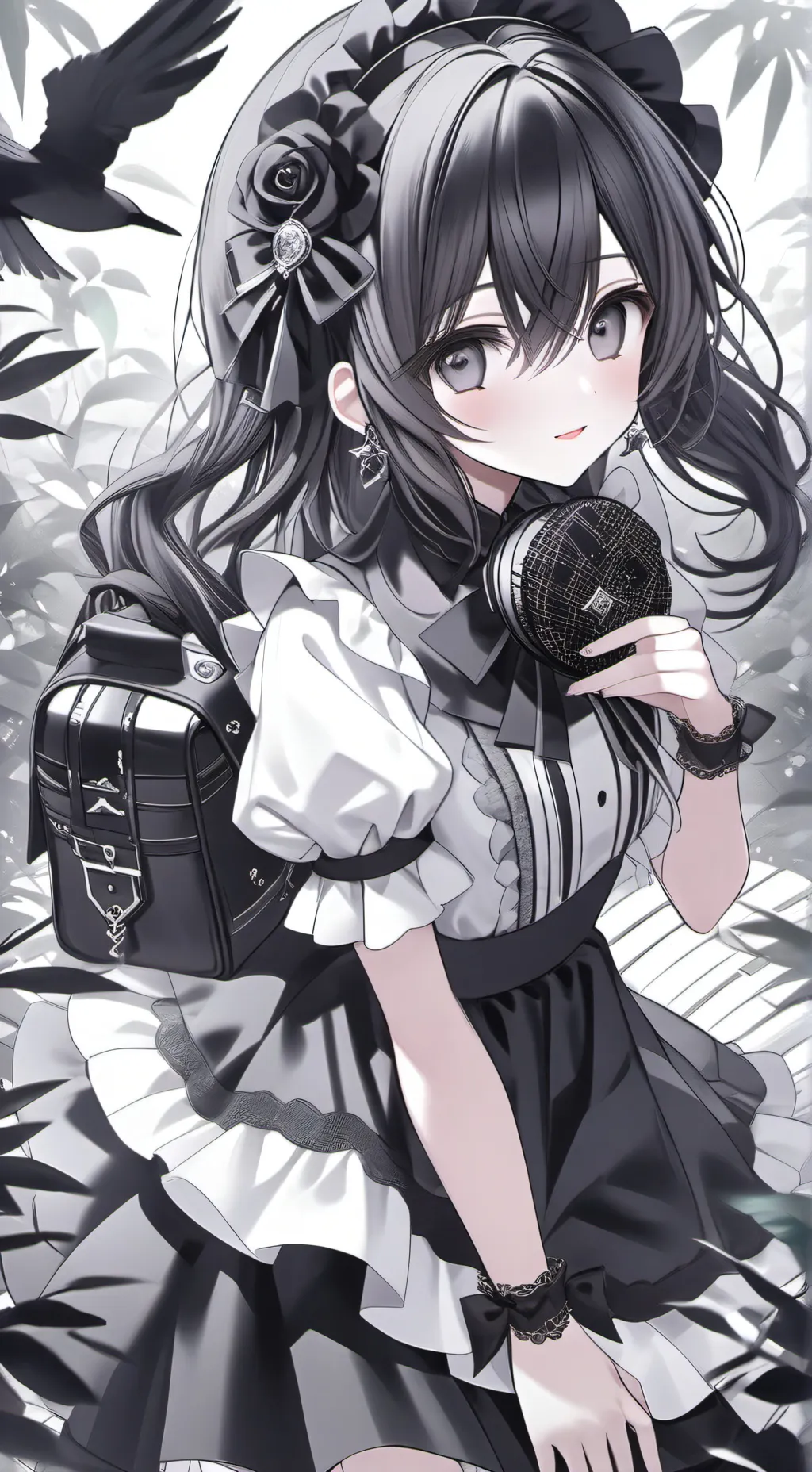 ai character: Аня background
