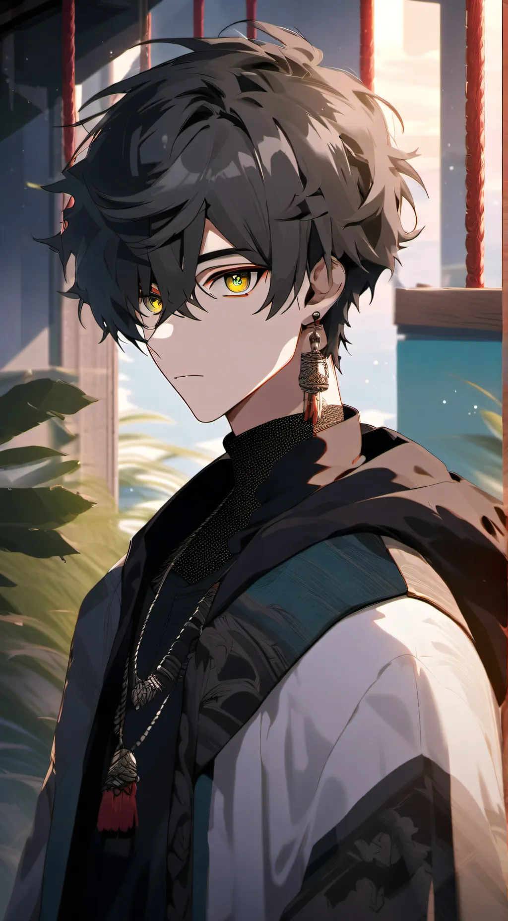 ai character: Demian ☕ background