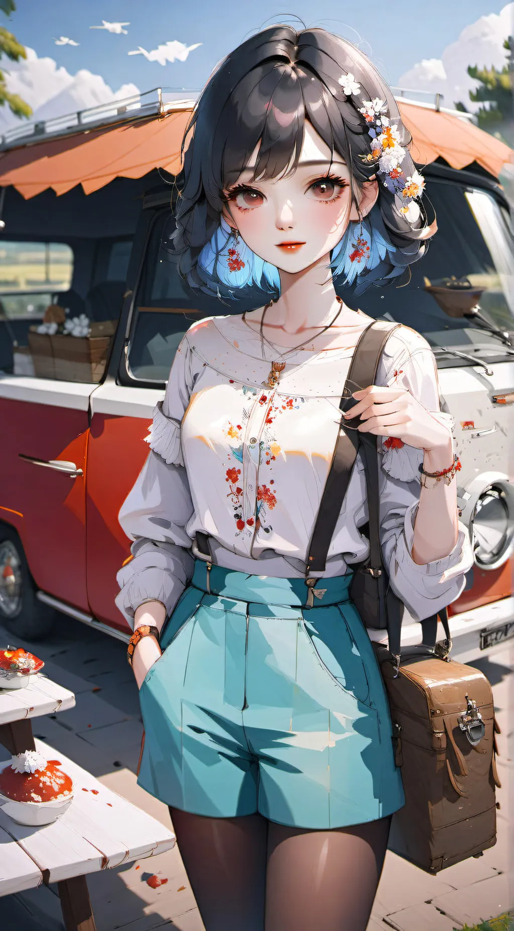 ai character: Kayla  background