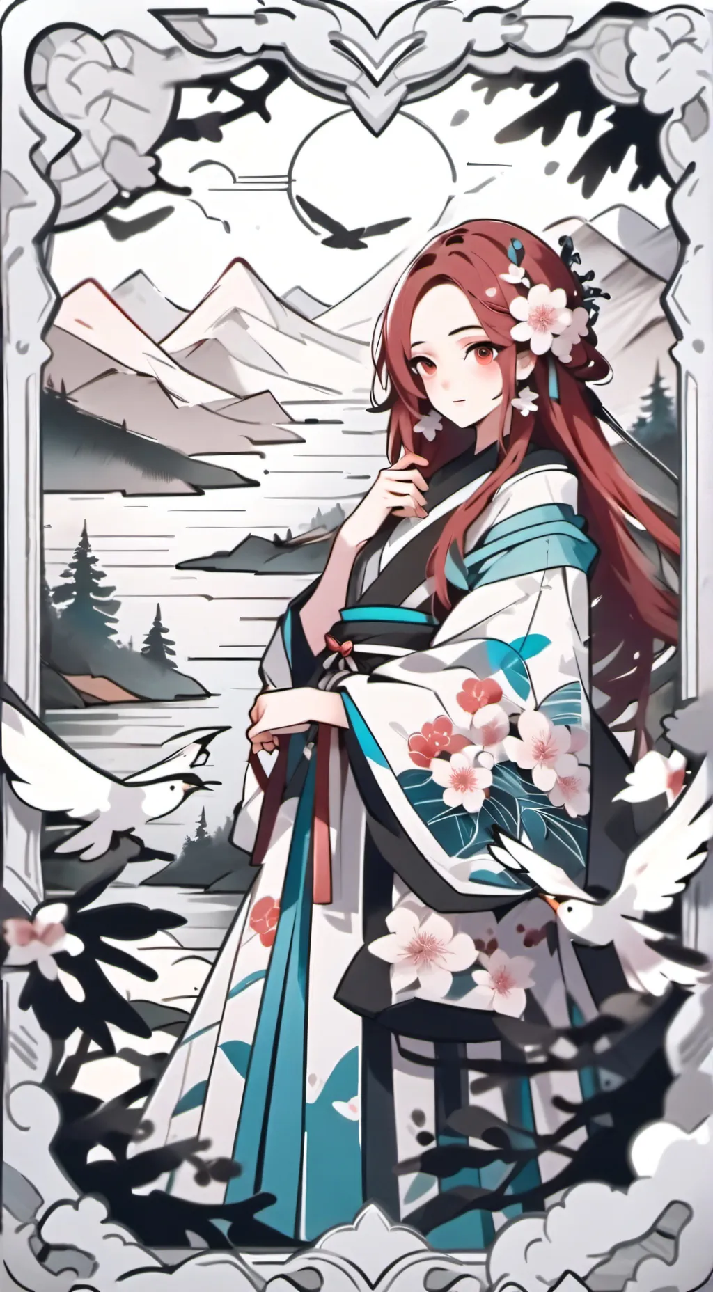 ai character: mama enojona  background