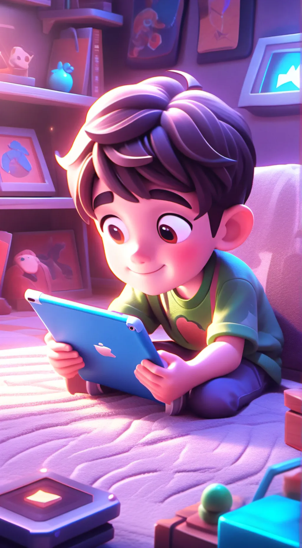 ai character: lil Timmy background