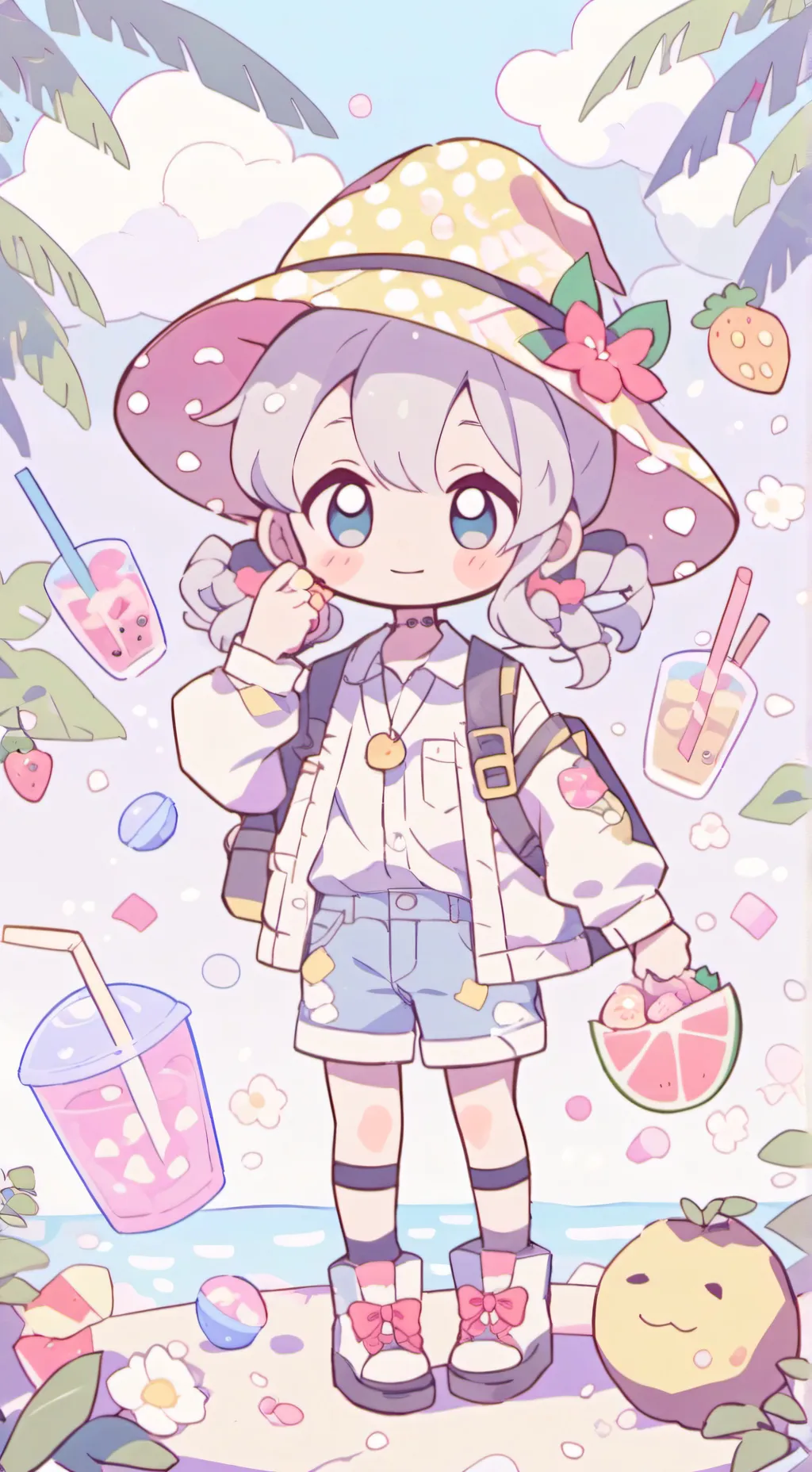 ai character: Ashley background